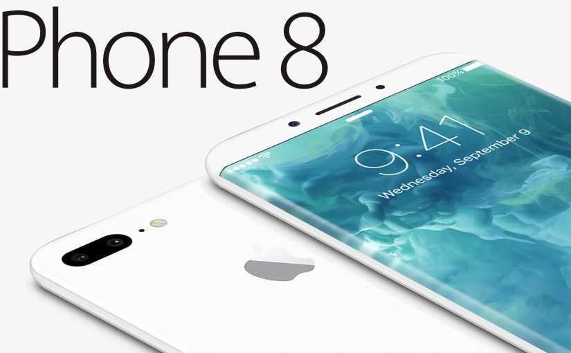 2017發佈！The iPhone 8/iPhoneX 還原基本步！不銹鋼金屬機身，底面一片式玻璃，加上無邊框 !