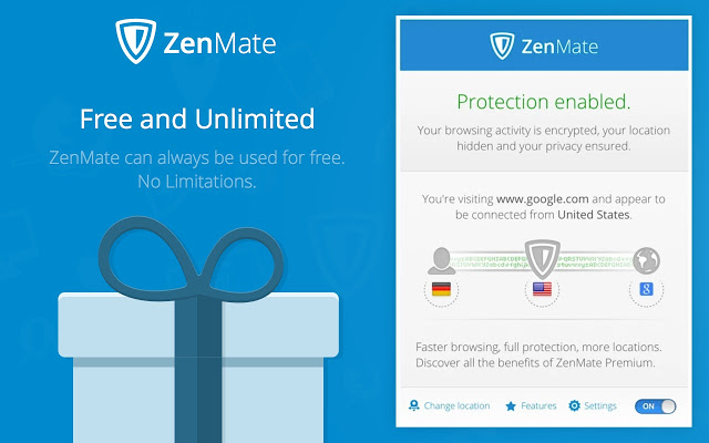 [VPN神器]免費、方便、易用 Chome ZenMate VPN神之教學！